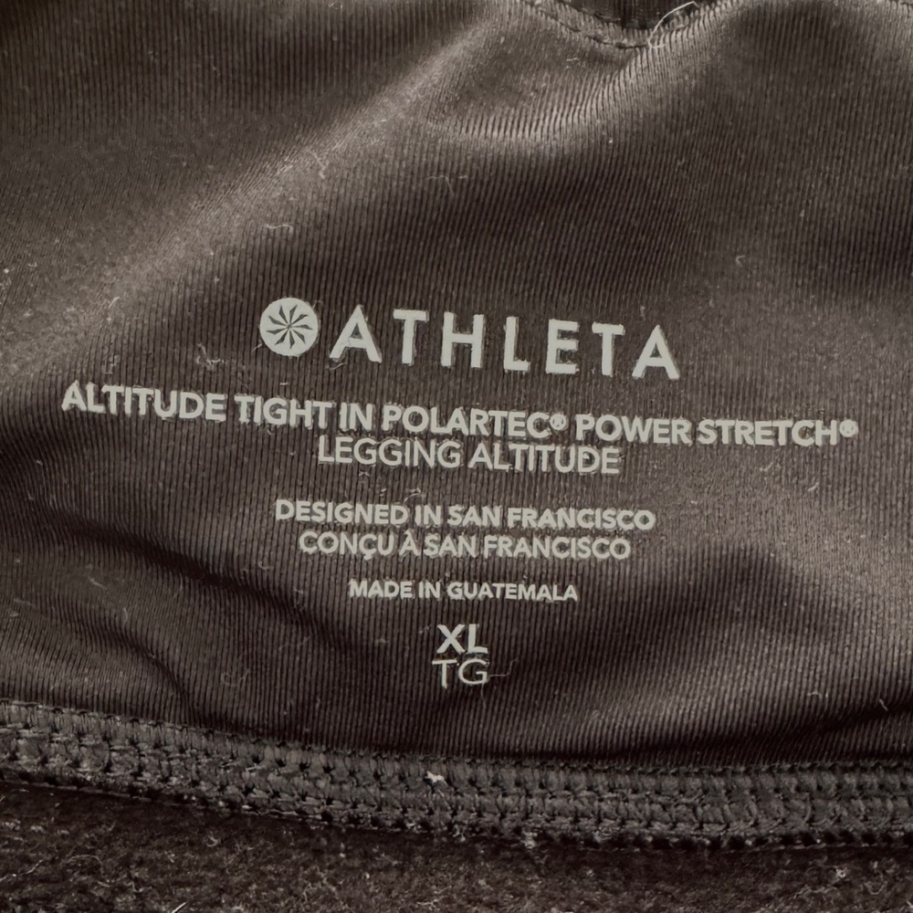 Athleta Women's Black Track Pants - Picture 6 of 6